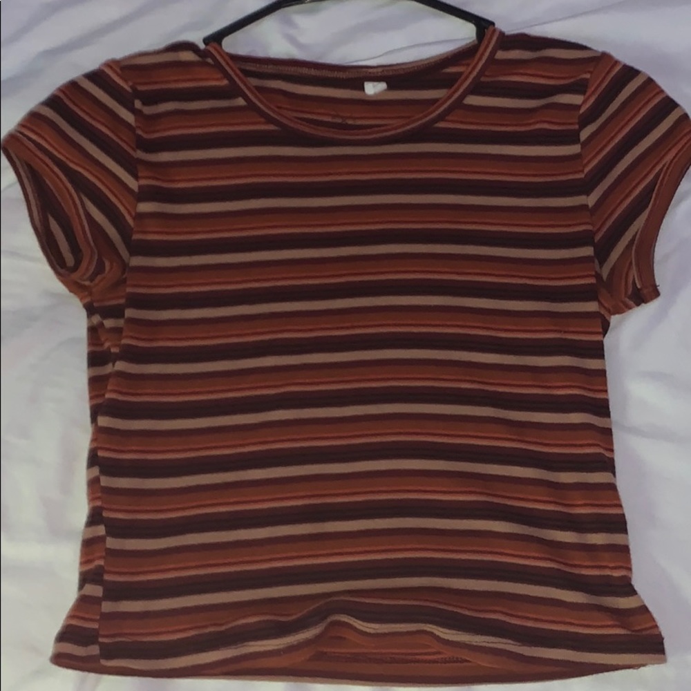 Stripped Waist Tee